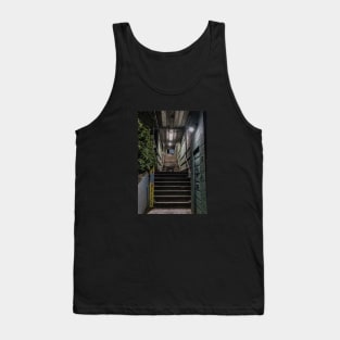 Cat in the stairs Tank Top